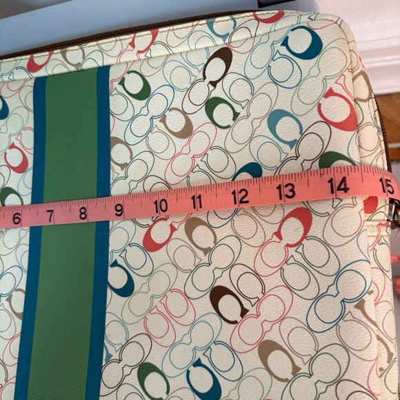 Coach Colorful Patterned Laptop Sleeve - Picture 9 of 10